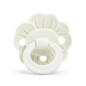 Elodie Pacifier Binky Bloom Vanilla White