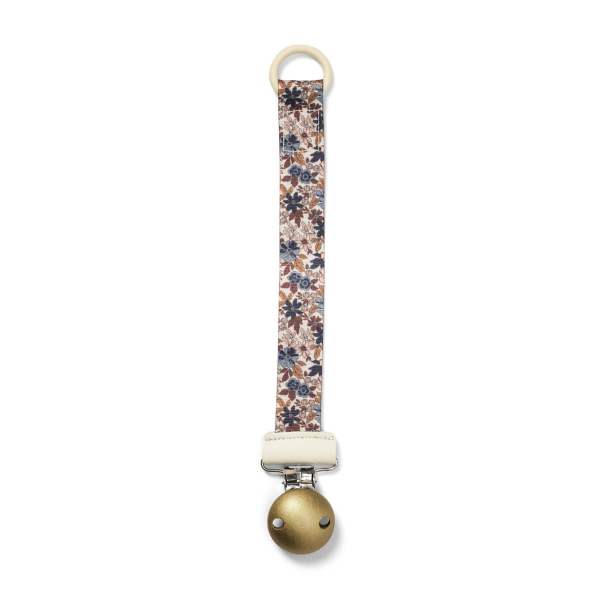 Elodie Pacifier Holder Blue Garden