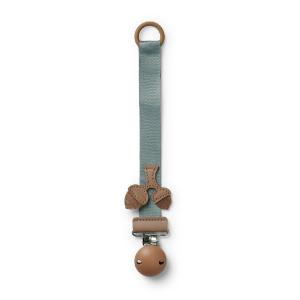 Elodie Pacifier Holder Hazy Jade Acorn