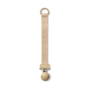 Elodie Pacifier Holder Pure Kahki