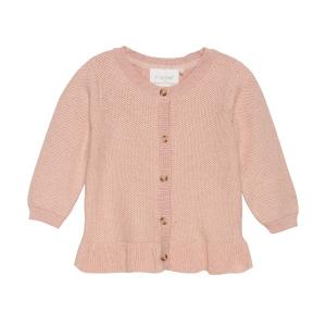 Fixoni Cardigan Knitted Cameo Rose Pink