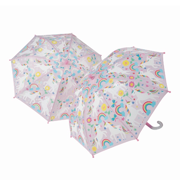 Floss & Rock Color Changing Umbrella Rainbow Unicorn