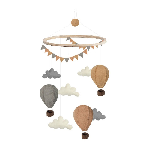 ​Gamcha Mobile Air Balloons Clouds Beige