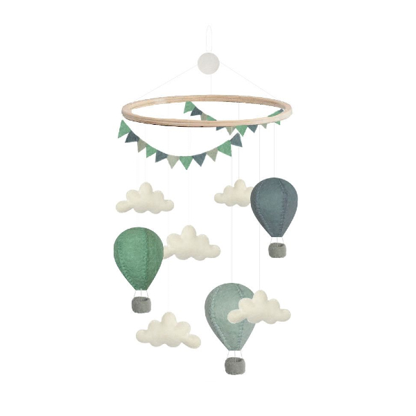 ​Gamcha Mobile Air Balloons Clouds Mint