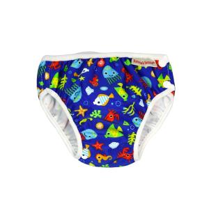 ImseVimse Swim Diaper For Babysim - Blue Sealife