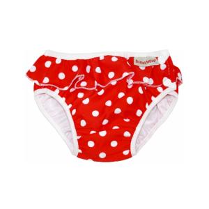 ImseVimse Swim Diaper For Baby Swimming - Red Dots