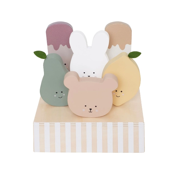 Jabadabado Ice Cream Box Teddy & Bunny