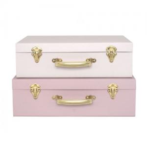 Jabadabado Storage Suitcase Pink