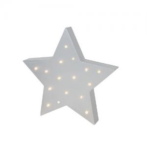 Jabadabado Lamp Star Grey