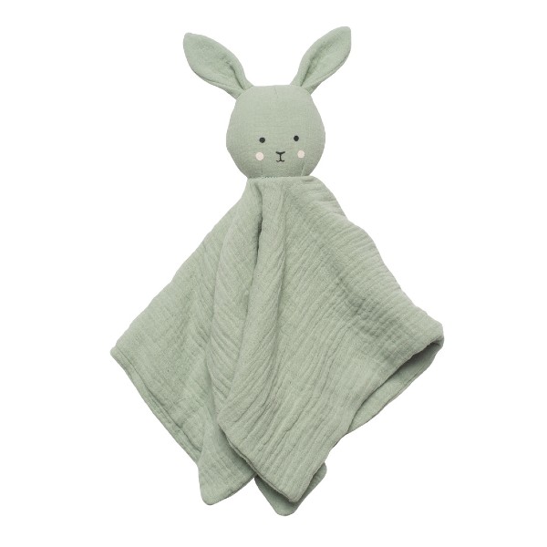 Jabadabado Cuddle Blankie Bunny Green