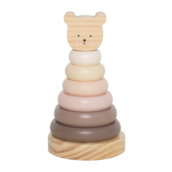 Jabadabado Stacking Toy Teddy Nature