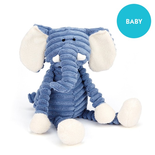 Jellycat Gosedjur Cordy Roy Baby Elefant 
