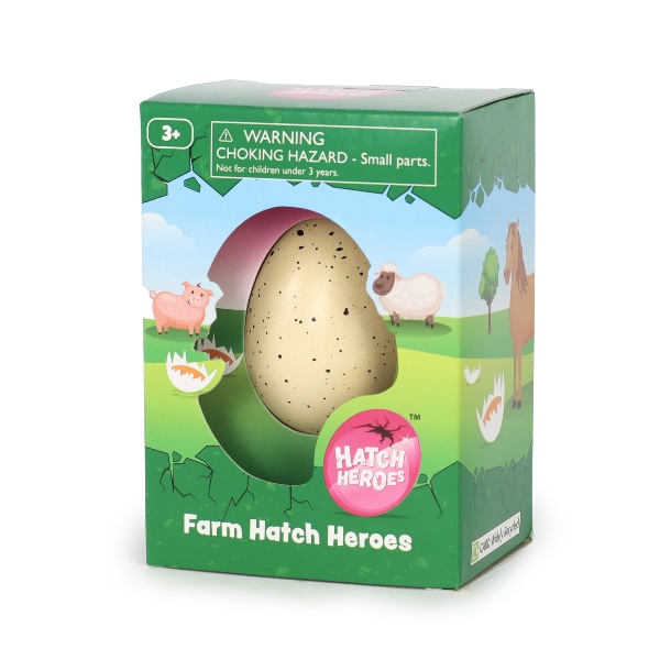 Keycraft Farm Hatch Heroes Egg with Farm Animal