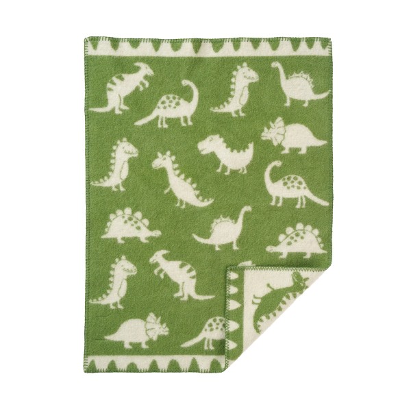 Klippan Blanket Wool 60x90 Dino Green