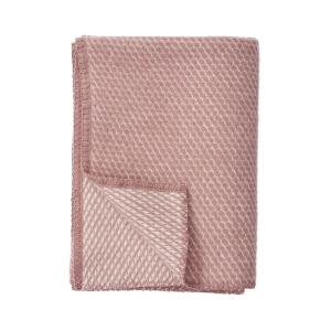 Klippan Yllefabrik 100% Organic Wool Blanket 90x130 cm Small Velvet Rose