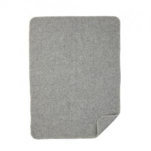 Klippan Yllefabrik 100% Wool blanket Baby light gray - Gray