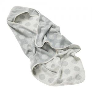 Leander Hoodie Badcape Cool Grey
