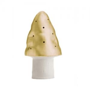 Leklyckan Heico Table lamp Mushroom Lamp Small Gold
