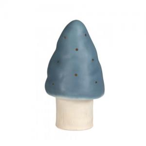 Egmont Toys Table Lamp Mushroom Small Jeans Blue