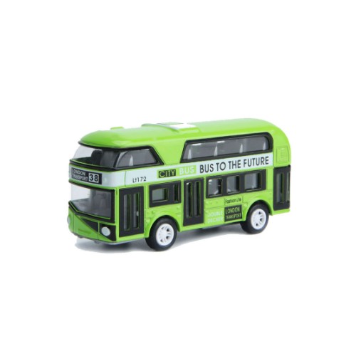 Magni Buss Liten Med Pullback Grön 