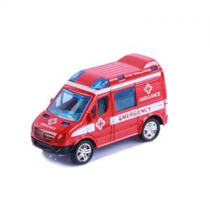 Magni Pull Back Fordon Ambulans Röd