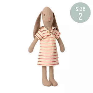 Maileg Size 2 Bunny - Dress Stripes