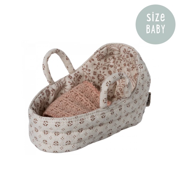 Maileg Baby Mouse Carrycot