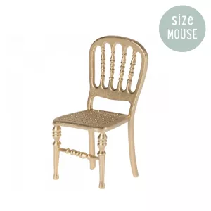 Maileg Mouse Chair Gold 