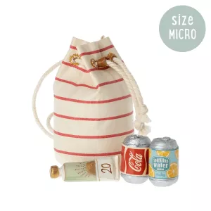 Maileg Micro Bag with Beach Essentials