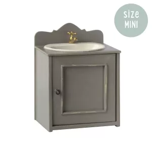 Maileg Miniature Bathroom Dresser with a Sink