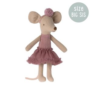 Maileg Mouse Ballerina Mouse Big Sister - Heather