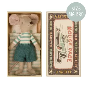 Maileg Mouse Big Brother In Box
