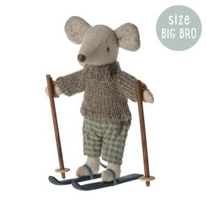 Maileg Mouse Big Brother Winter Ski Set