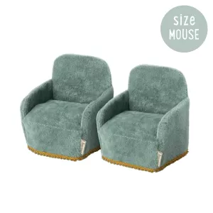 Maileg Chair Mouse 2-Pack Fits Size Micro