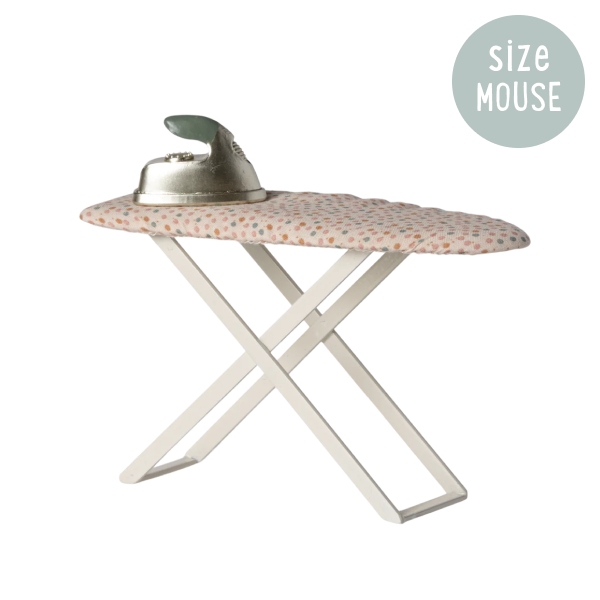 Maileg Mouse Iron & Ironing Board - Strykjärn & Strykbräda