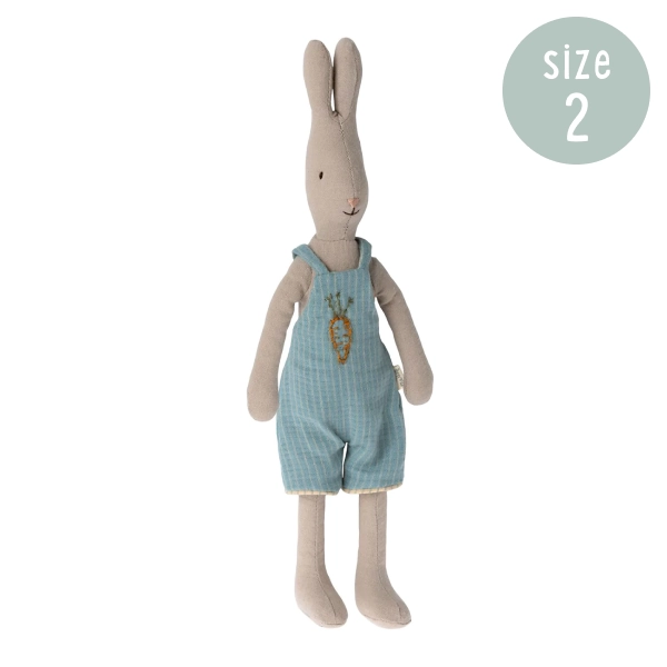 Maileg Size 2 Rabbit - Overalls