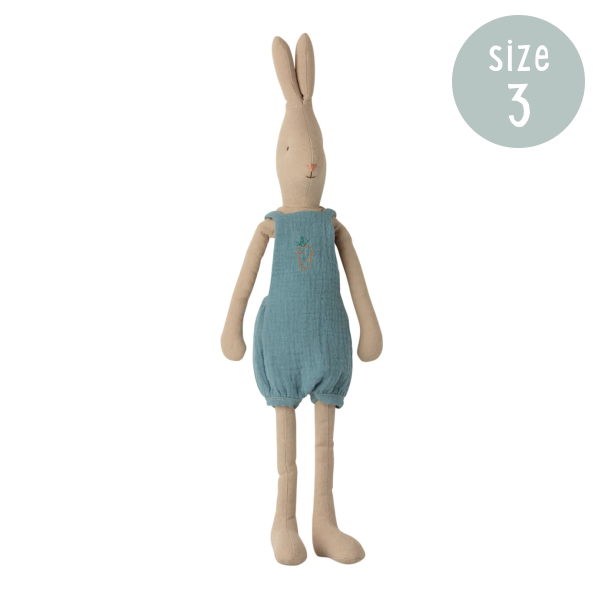 Maileg Rabbit Medium Size 3 - Overalls