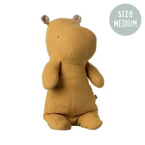 Maileg Safari Friends Medium Hippo Dusty Yellow