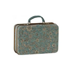 Maileg Small Suitcase - Blossom Blue