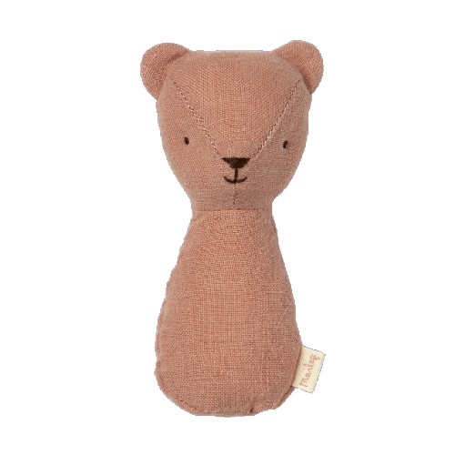 Maileg Teddy Rattle Old Rose