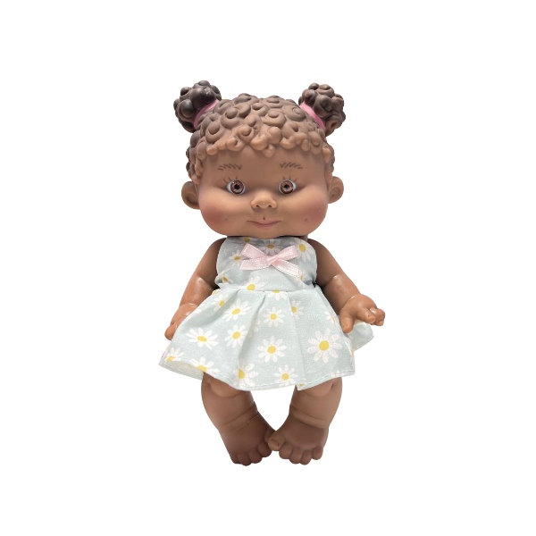 Marina & Pau Nenotin Doll Small With Pacifier - Dress Flowers