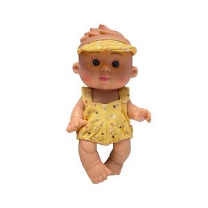 Marina & Pau Nenotin Doll Small With Pacifier - Romper Yellow