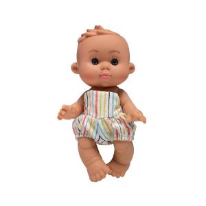 Marina & Pau Nenotin Doll Small With Pacifier - Romper Stripes