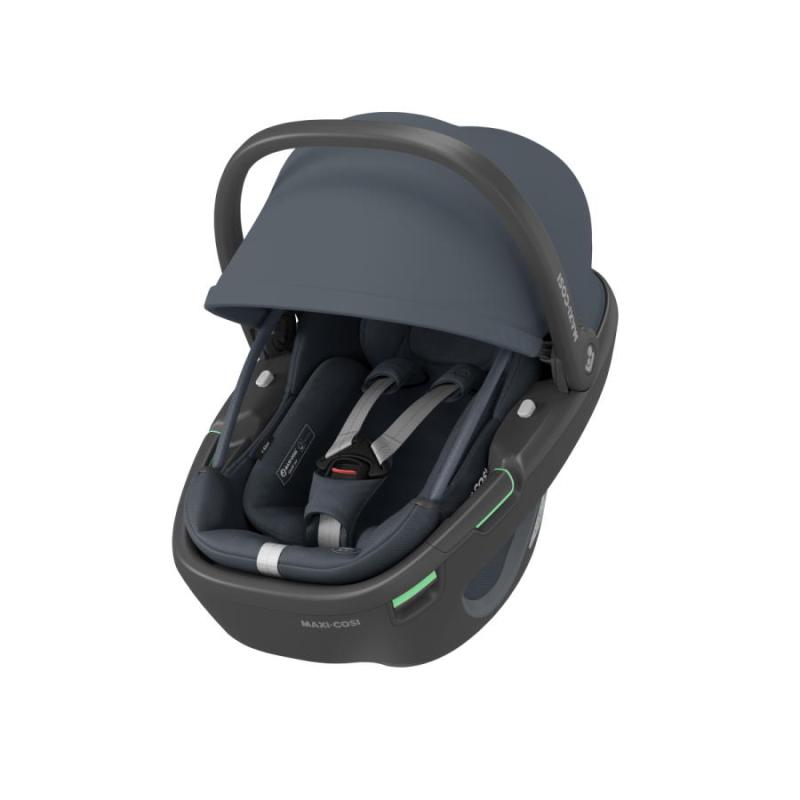 Maxi-Cosi Coral 360 ESSENTIAL GRAPHITE Baby Car Seat (black plastic)