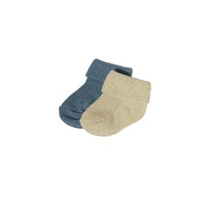 Mini Dreams Baby Socks 0-3 months Beige / Blue