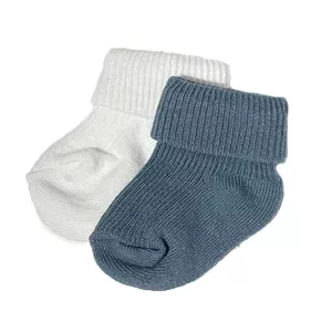 Mini Dreams Baby Socks 3-6 months Blue / White
