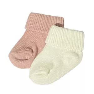 Mini Dreams Baby Socks 3-6 months Pink / White