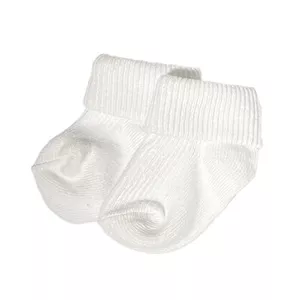 Mini Dreams Baby Socks 3-6 months White / White