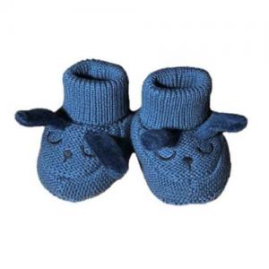 Mini Dreams Baby Slippers One Size Navy