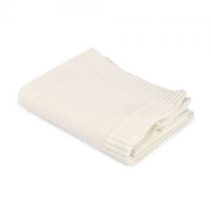 Mini Dreams Knitted Blanket Off-White
